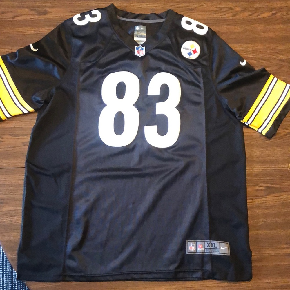 Steelers #83 Heath Miller jersey.